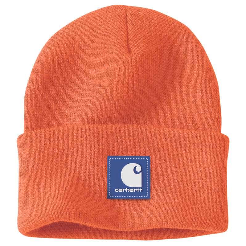 Rubber Patch Watch Cap Beanie