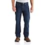 Relaxed Straight Rugged Jeans