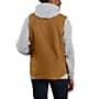 Washed Duck Mock-Neck Gilet