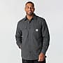 Relaxed Fit Canvas Fleece-Lined Shirt Jac