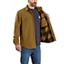 Relaxed Fit Canvas Fleece-Lined Shirt Jac