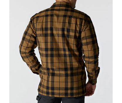Relaxed Fit Flannel Sherpa-Lined Shirt Jac