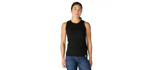 Fiber Series Fitted Ribbed Tank