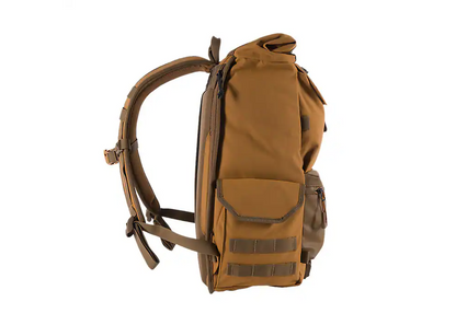 40L Nylon Roll-Top Backpack