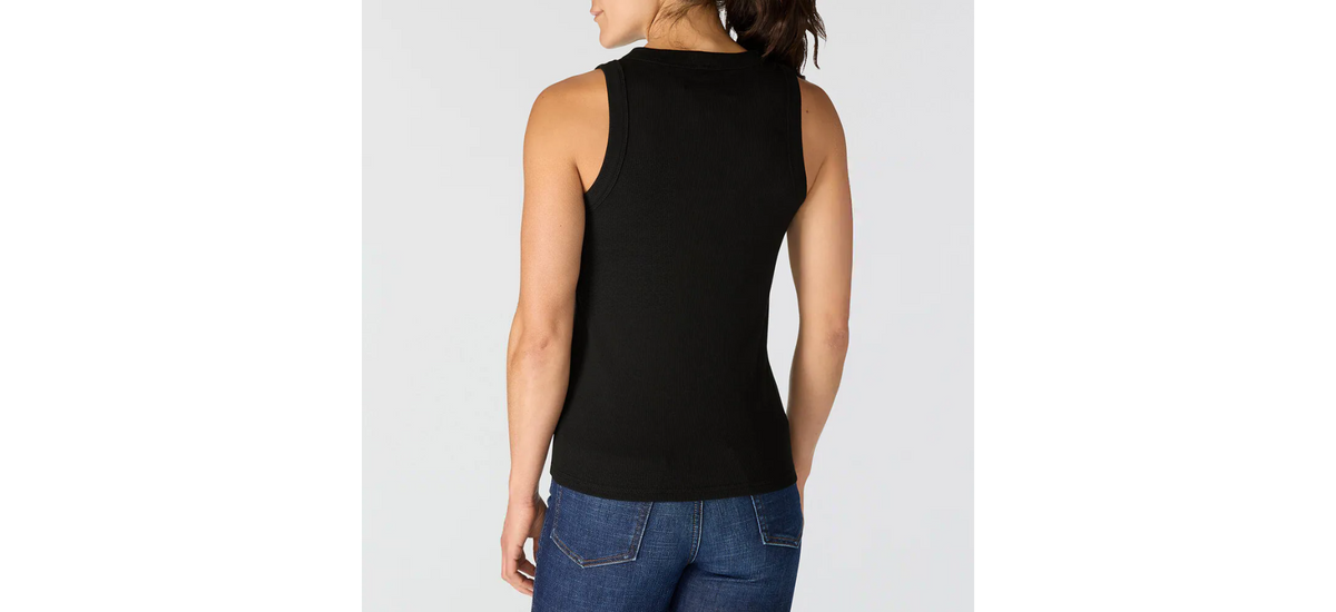 Fiber Series Fitted Ribbed Tank