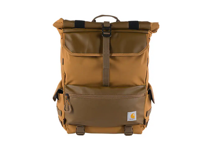 40L Nylon Roll-Top Backpack